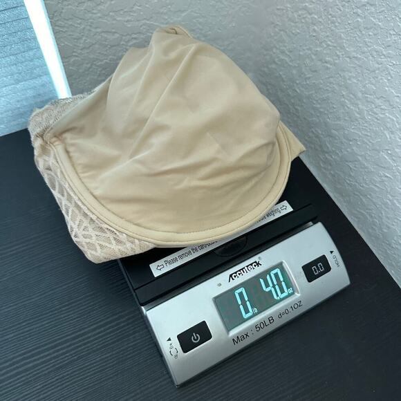 Wacoal Tan Scallop Lace Trim Ultimate Side Smoother Underwire Bra Size 40DDD - Picture 9 of 9